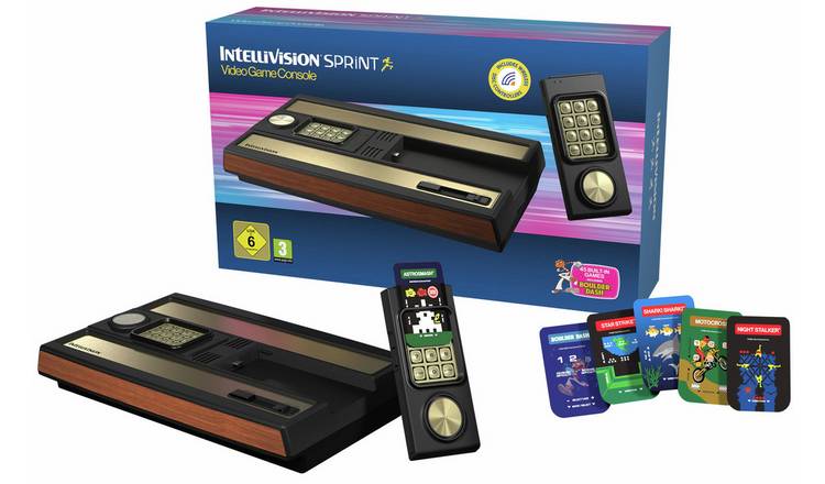 Intellivision Sprint Video Game Console Anniversary Edition
