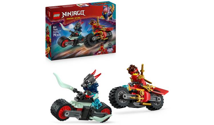 LEGO NINJAGO Kai's Motorcycle Speed Race Building Toy 71838