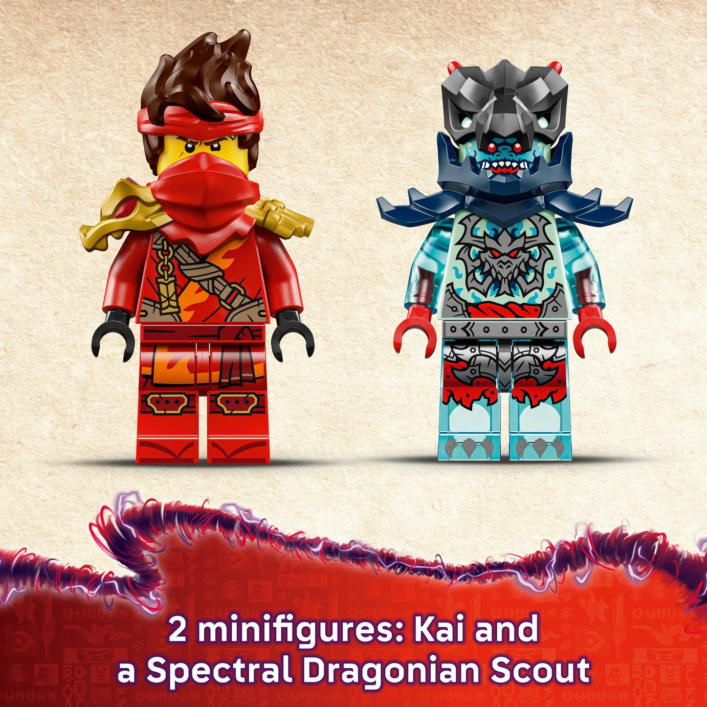Buy LEGO NINJAGO Kai's Motorcycle Speed Race Building Toy 71838