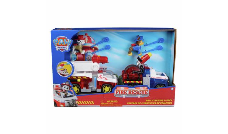 PAW Patrol Fire Rescue 2-Pack Deluxe Bundle