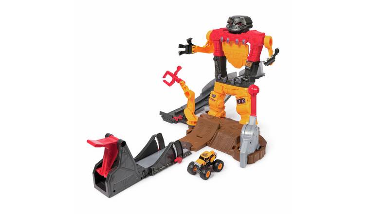 Monster Jam 1:64 Smash And Bash Playset