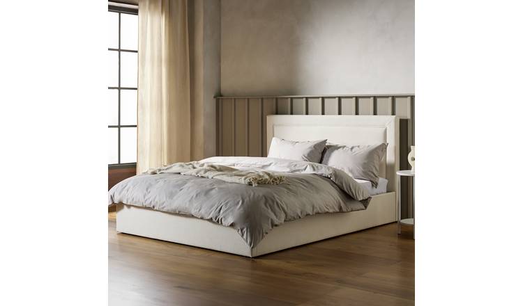 Habitat Dartford Small Double End Lift Ottoman Bed - Cream