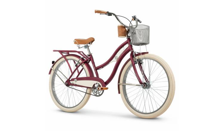 Huffy Deluxe 26 inch Wheel Size Cruiser Womens Bike