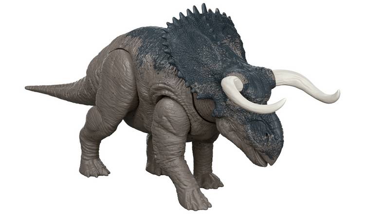 Jurassic World Rebirth Wild Roar Nasutoceratops Dinosaur Toy