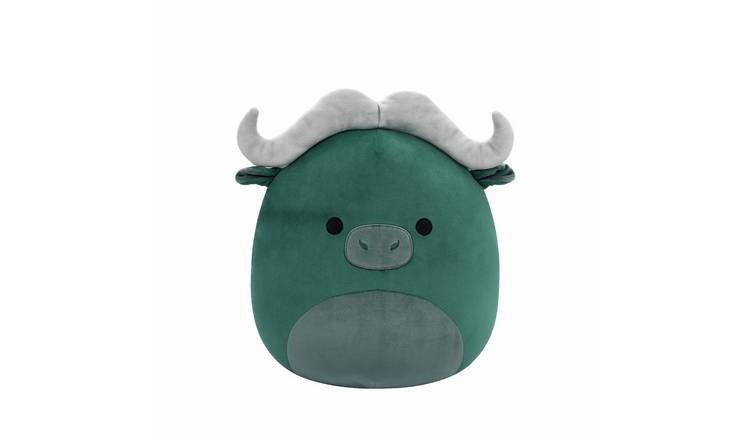 Squishmallows 12 Inch Amir Green Buffalo Soft Toy