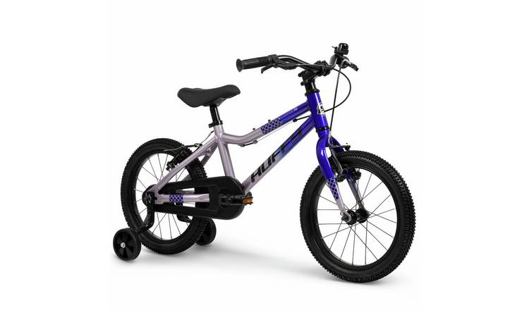 Huffy 16 inch Wheel Size Kids Beginner Bike - Purple