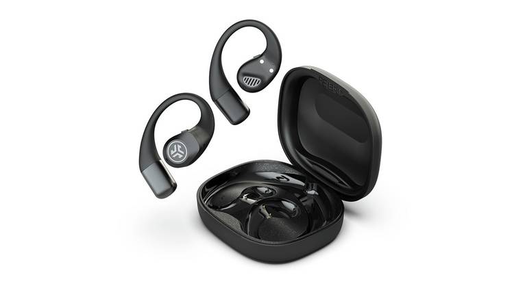 JLab Epic Open Sport In-Ear True Wireless Earbuds - Black