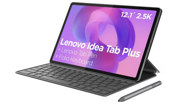 Lenovo Idea Tab Plus 12.1 Inch 256GB Wi-Fi Tablet Bundle