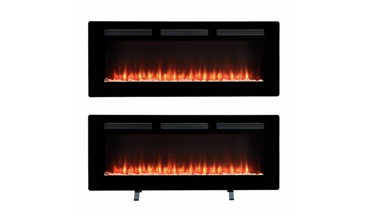 Dimplex Sierra 1.6kW Linear Electric Wall Hung Fire - Black