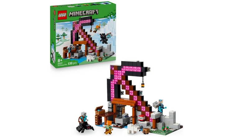 LEGO Minecraft The Pickaxe Mine Interactive Toy Set 21277