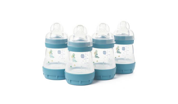 MAM Easy Start Anti-Colic 160ML Baby Bottles 4 Pack Blue