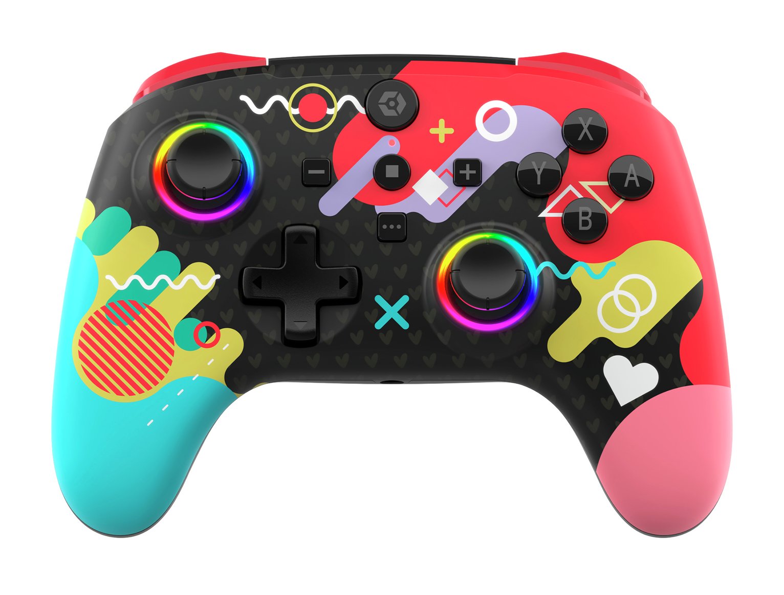 Buy Gioteck WX5+ Switch 2,Switch,PC Wireless Controller - Doodle