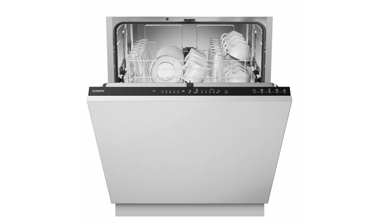 Candy Rapido CI 4C7L0W 80 Full Size Dishwasher - White