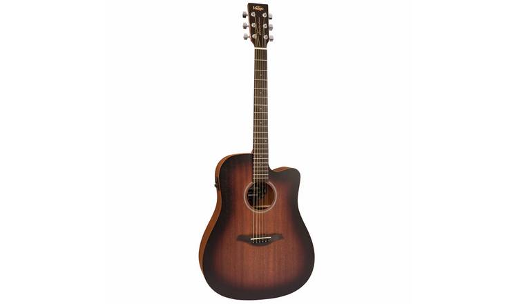 Vintage VE440 Dreadnought Electro Guitar - Whisky Sour