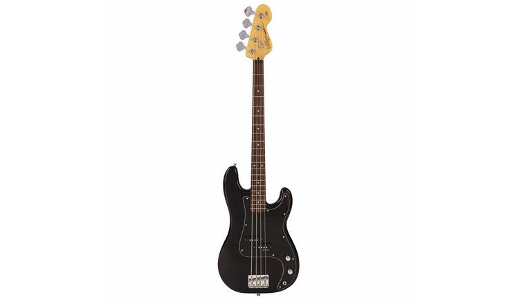 Vintage V40 Coaster Series Bass Guitar - Black