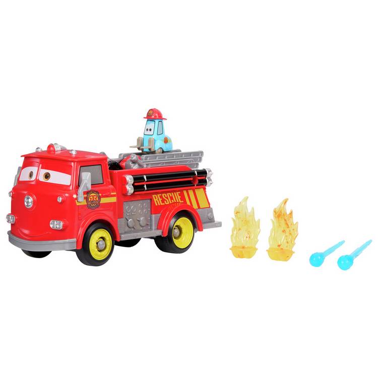 Disney Cars Race & Rescue Fire Fighting Red & Guido 0