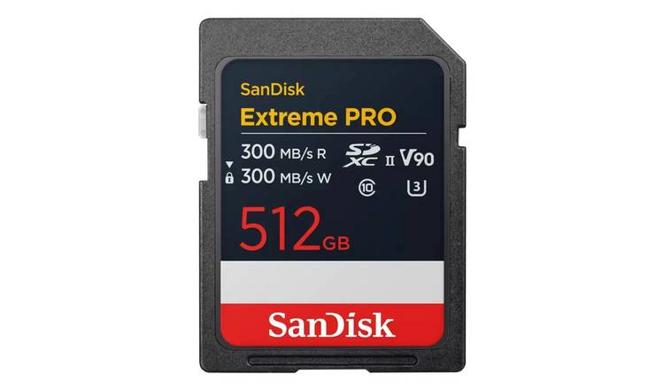 SanDisk Extreme Pro 300MBs SDXC  Memory Card - 512GB