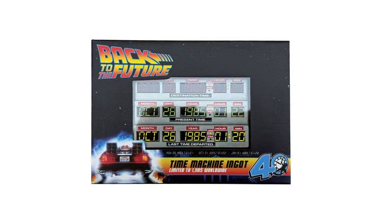 Fanattik BTTF 40th Anniversary Time Circuits Ingot Pre-Order