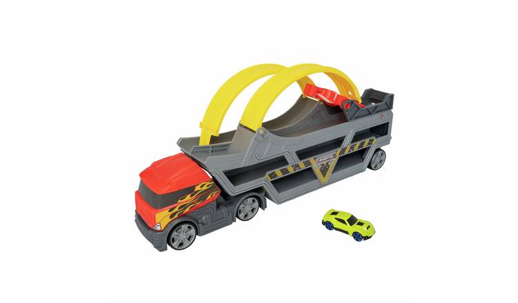 Teamsterz Metro City Launch & Loop Car Transporter Truck 