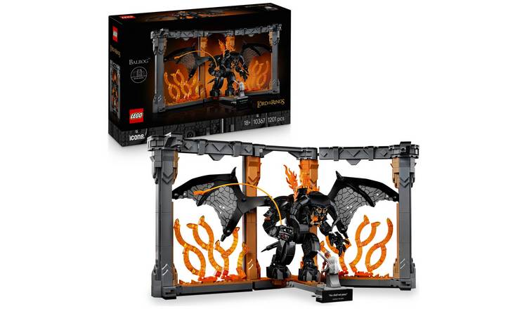 LEGO Icons The Lord of the Rings: Balrog Book Nook Set 10367