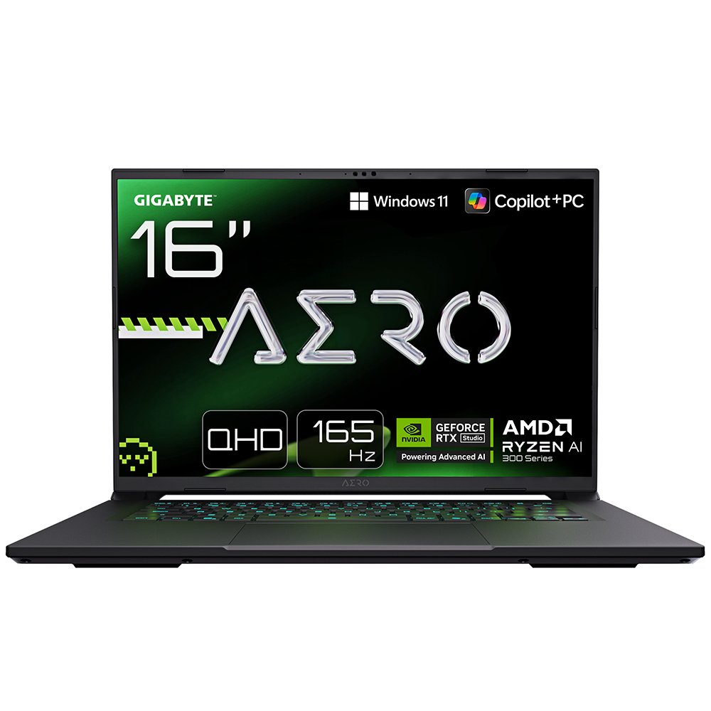 Gigabyte Aero X16 16in Ryzen AI 7 16GB RTX5060 Gaming Laptop