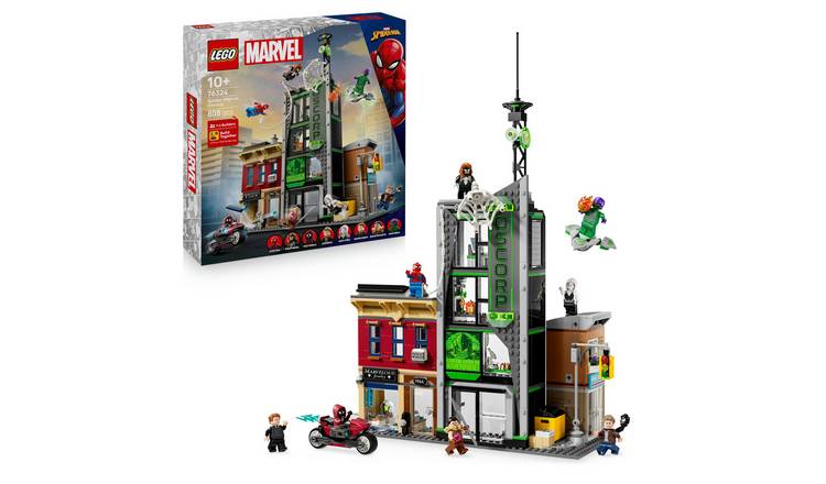 LEGO Marvel Spider-Man vs Oscorp Building Toy 76324 PREORDER