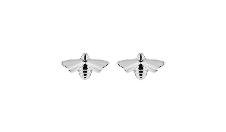 Olivia Burton Sterling Silver Honey Bee Stud Earrings