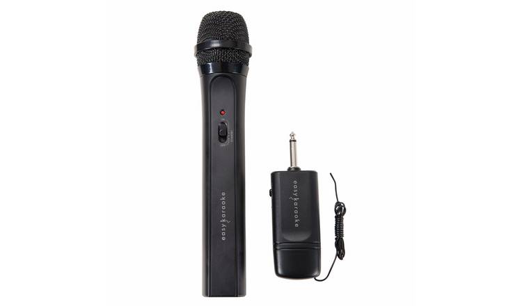 Easy Karaoke EKS717B Wireless Microphone - Black