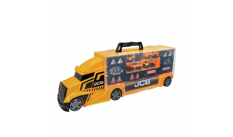 Teamsterz JCB Medium Construction Car Transporter Truck 