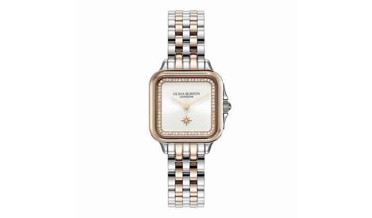 Olivia Burton Ladies Metallic Stainless Steel Bracelet Watch