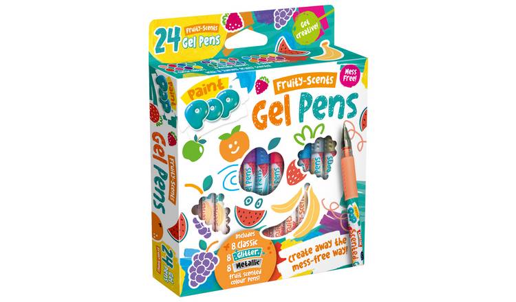 Paint Pop Scented Gel Pens 24 Pack 