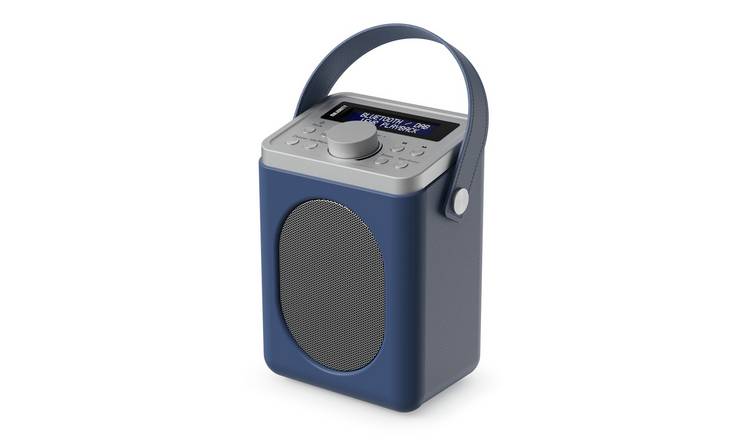 Majority Little Shelford Portable DAB+/FM Radio -Blue & Grey