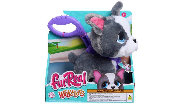 furReal 8 Inch Walk A Lots Frenchie Interactive Soft Toy