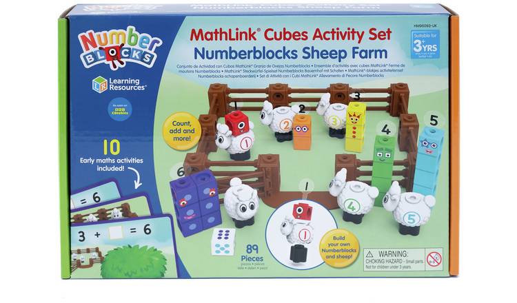 Learning Resources Numberblocks Sheep Farm  Activity Set