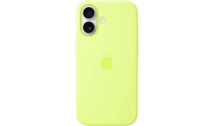 Apple iPhone Silicone Case with MagSafe - Neon Yellow