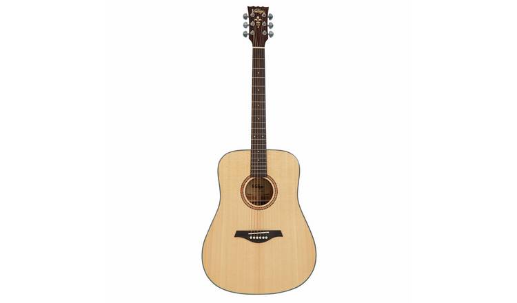 Vintage V1350 Performer Acoustic Folk Guitar - Natural