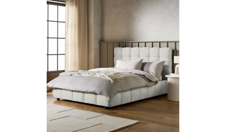 Habitat Bowie Kingsize End Lift Ottoman Bed - Grey
