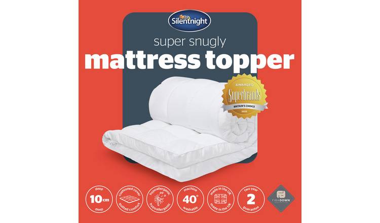 Silentnight Super Snuggly 10cm Mattress Topper - King size