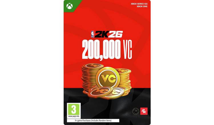 NBA 2K26 200,000 Virtual Currency Xbox Series X|S & Xbox One