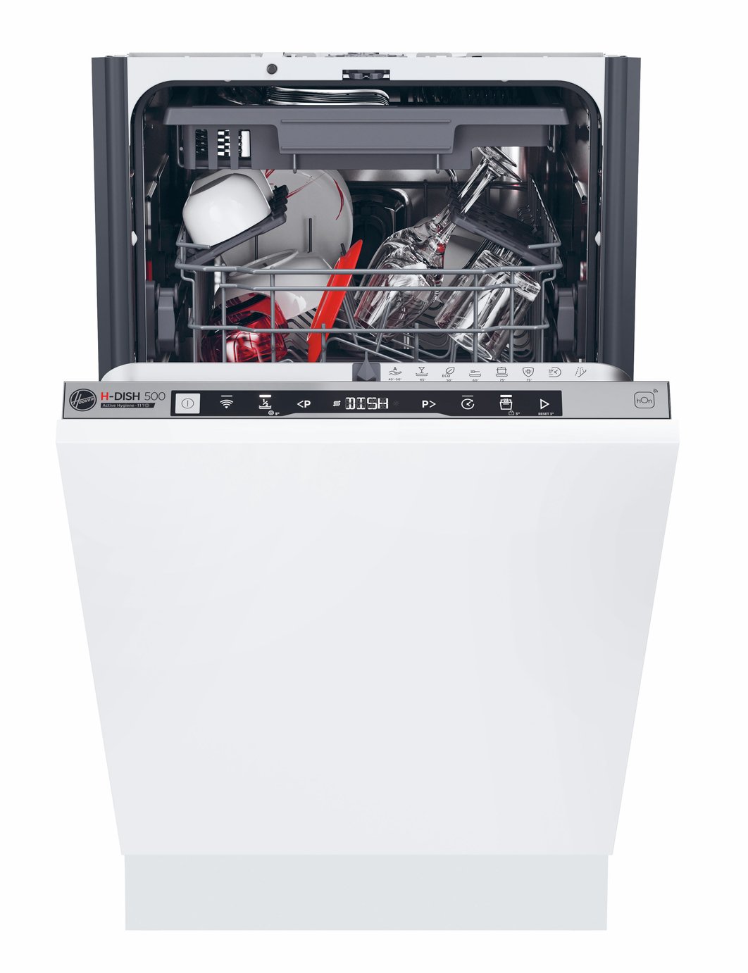 Hoover HI1C5SB1FS-80 Integrated Slimline Dishwasher - White