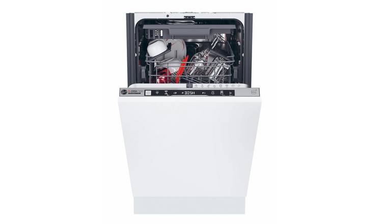 Hoover HI1C5SB1FS-80 Integrated Slimline Dishwasher - White