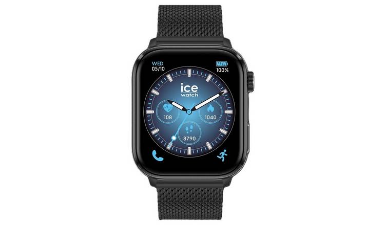 ICE-Watch Black Mesh Strap Smart Watch