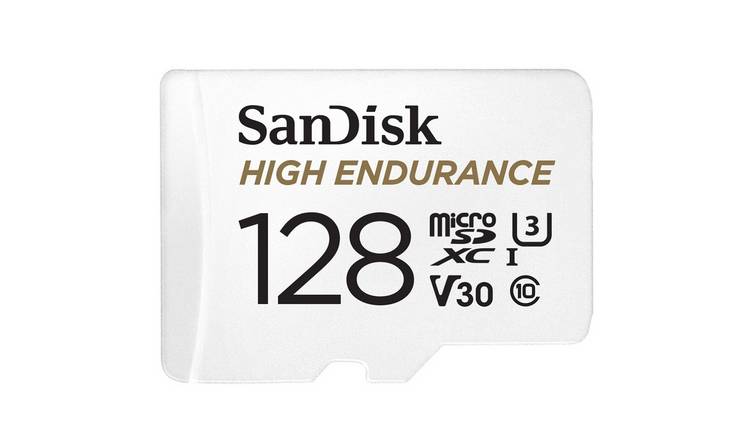 SanDisk High Endurance 100MBs MicroSD Memory Card - 128GB