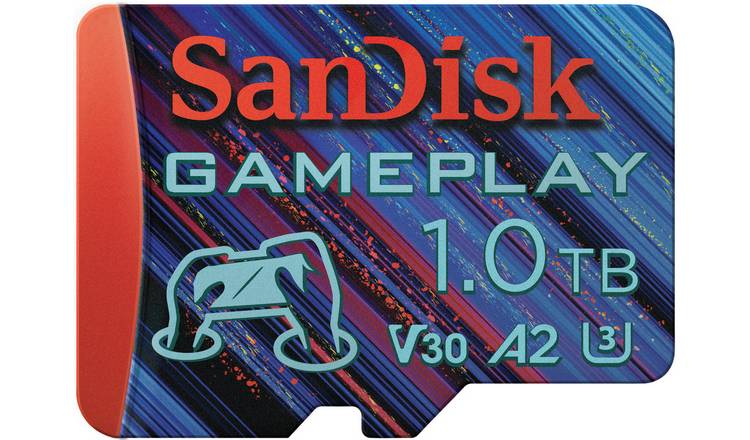 SanDisk Gameplay 190MBs micro SDXC Memory Card- 1TB