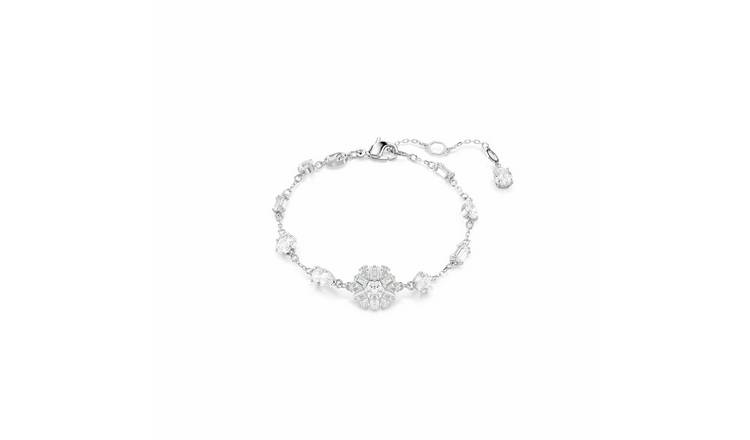 Swarovski Rhodium Plated Crystal Idyilla Bracelet