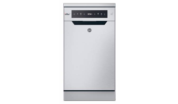 Hoover FS HF0C3SB0FX80 Slimline Dishwasher - Silver