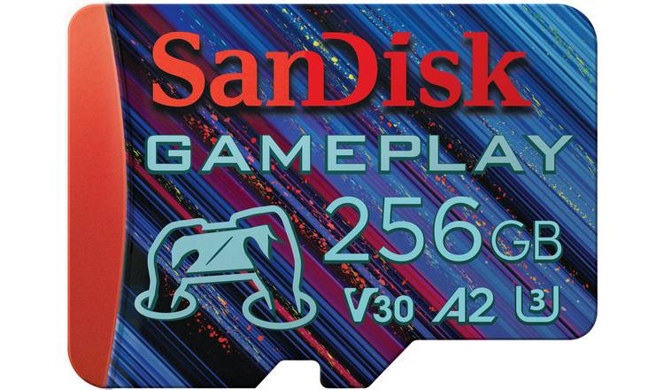 SanDisk Gameplay 190MBs micro SDXC Memory Card- 256GB