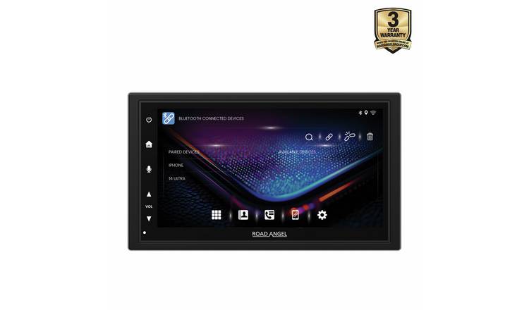 Road Angel 7 Inch Car Stereo Apple CarPlay & Android Auto