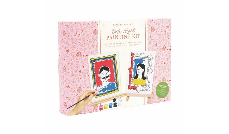 Professor Puzzle Date Night Painting Kit
