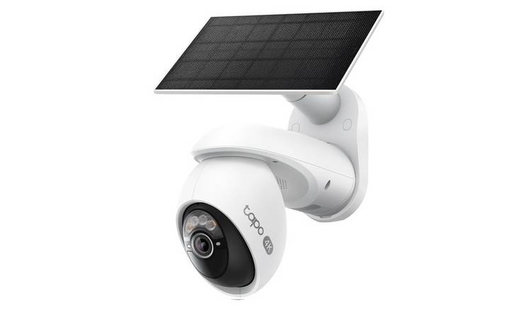 Tapo C660 4K Solar-Powered Pan/Tilt Security Camera Kit